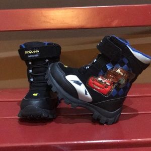 Cars Lightning McQueen Snow Boots